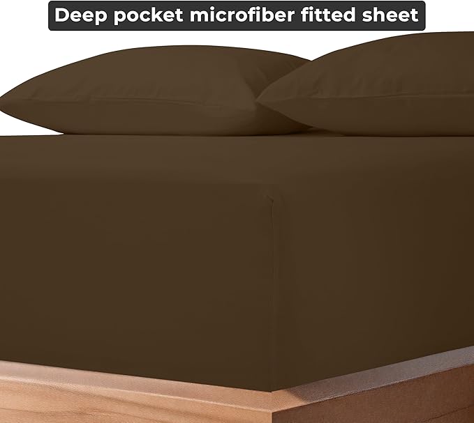 Royale Linens Fitted Sheet Full - Image 6