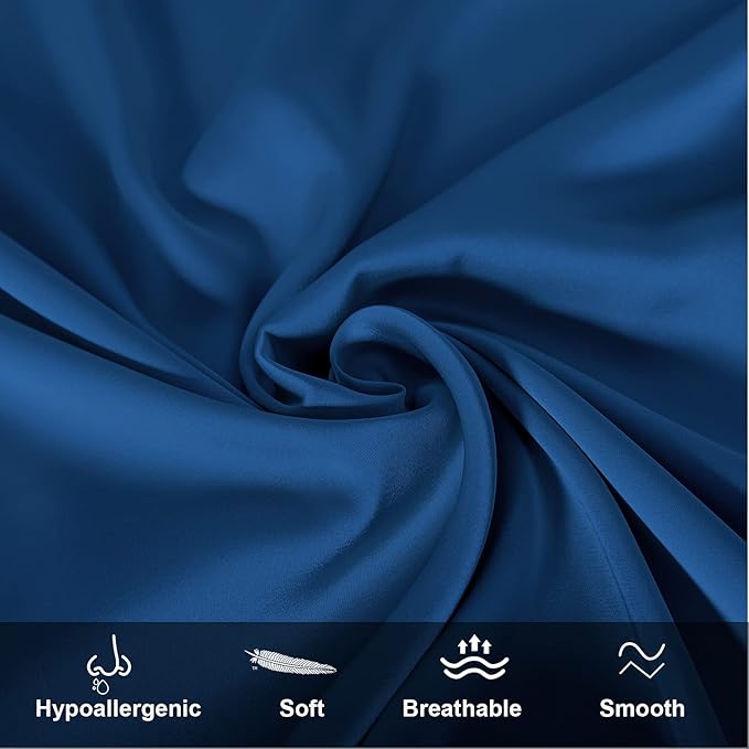 Mulberry Silk Pillowcase for Hair and Skin, Queen Size Cooling Silk Pillow Case - Image 2