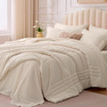 King Comforter Set Beige by Velorose