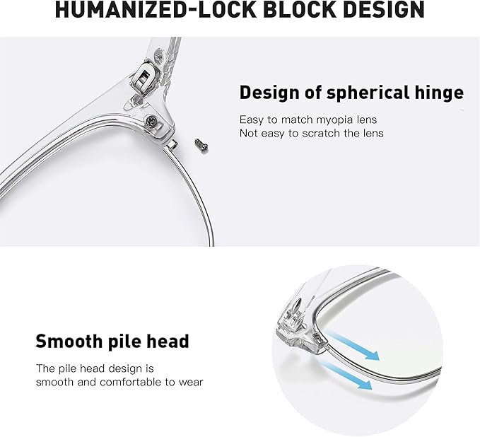 Blue Light Glasses for Woman/Men Computer Bluelight Glasses Womens/Mens - Image 6