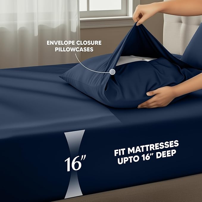 Utopia Bedding Twin XL Sheet Set – 3 Piece Bed Sheets - Image 4