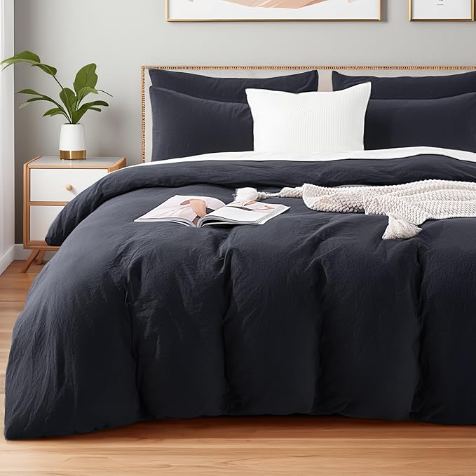 NEXHOME PRO Oversized King Duvet Cover Set – 100% Certified Organic Cotton by NEXHOMEPRO