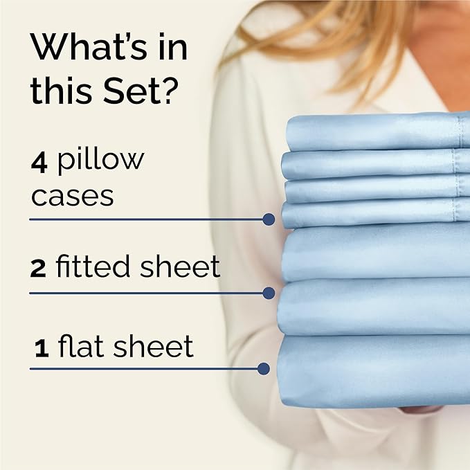 Split King 7 Piece Sheet Set - Image 2