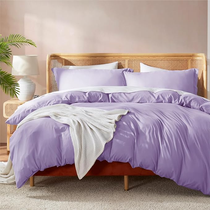 Nestl Lavender Duvet Cover Full Size by Nestl