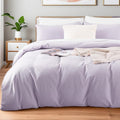 NEXHOME PRO Twin Duvet Cover Set, 100% Washed Cotton by NEXHOMEPRO