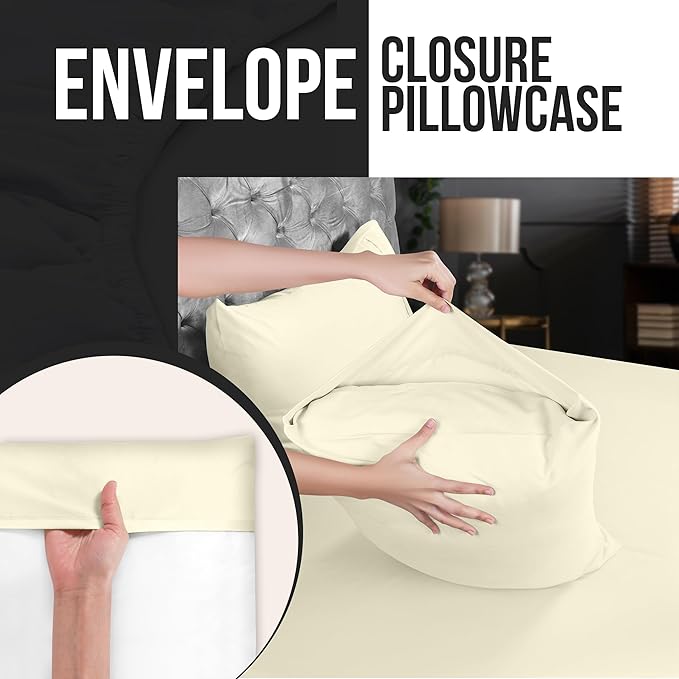 Utopia Bedding Queen Pillowcases - Image 4
