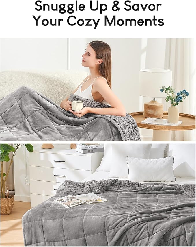 Cottonblue Weighted Blanket 25 lbs - Image 8
