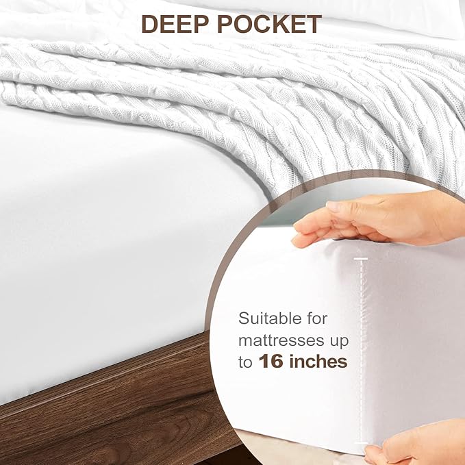 FreshCulture Twin Fitted Sheet Only 2 Pack - Image 4