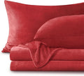 BEDELITE Flannel Sheets Queen Size Red by BEDELITE