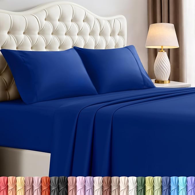 Utopia Bedding California King Size Sheet Set – 4 Piece Bed Sheets, Soft and by UTOPIABEDDING