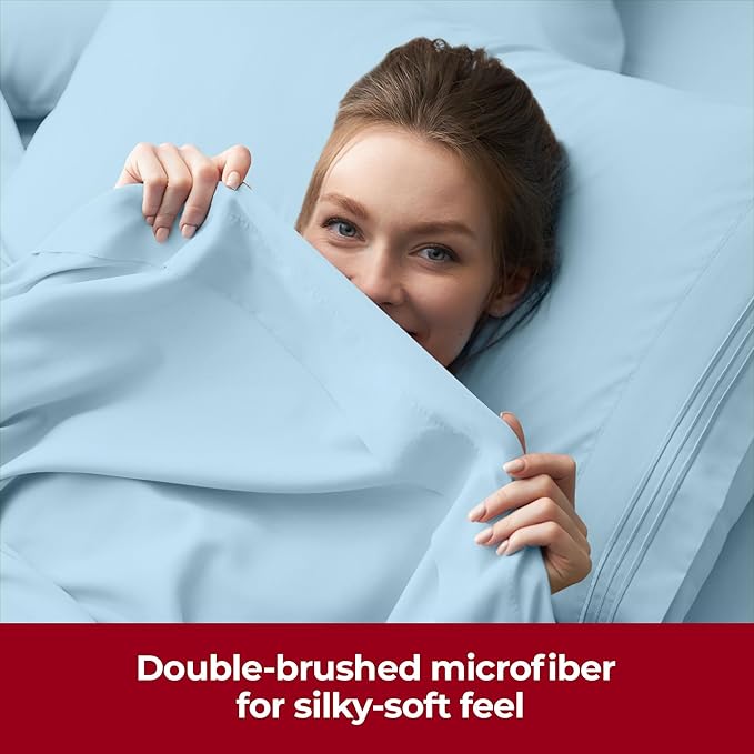 Mellanni Extra Deep Twin Sheets - Image 7