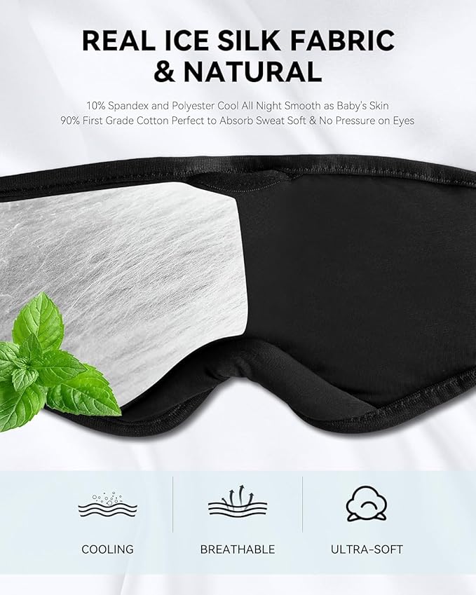 MUSICOZY Sleep Headphones, Wireless Music Earbuds Earphones - Image 7