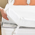 DUMOS 2 Inch Gel Memory Foam Mattress Topper Full Size, Cooling Breathable by DumosLifestyle