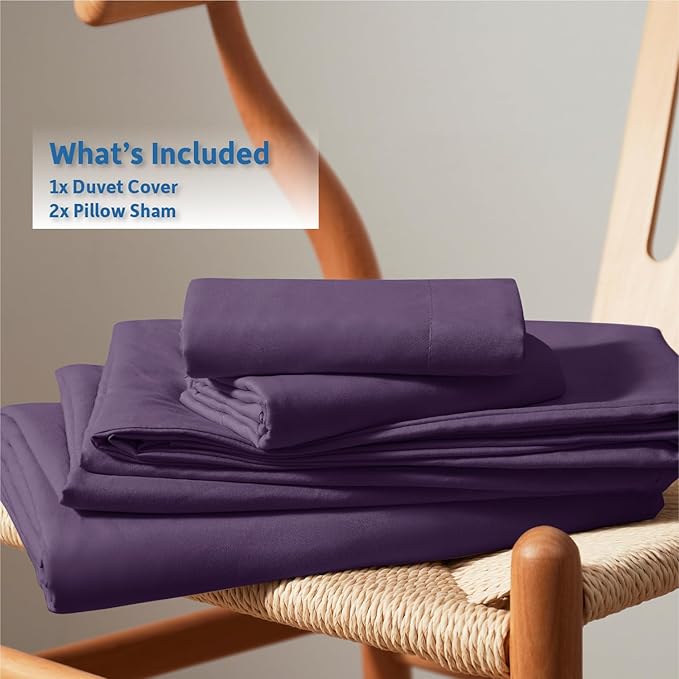 Nestl Purple Duvet Cover Queen Size - Image 9