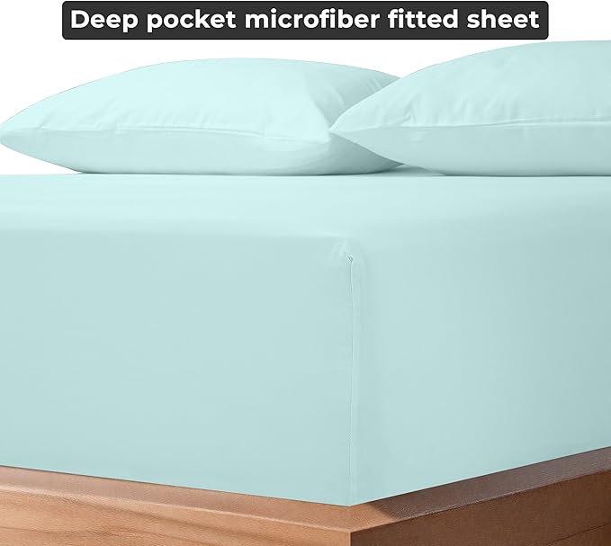 Royale Linens Fitted Sheet Twin - Image 6