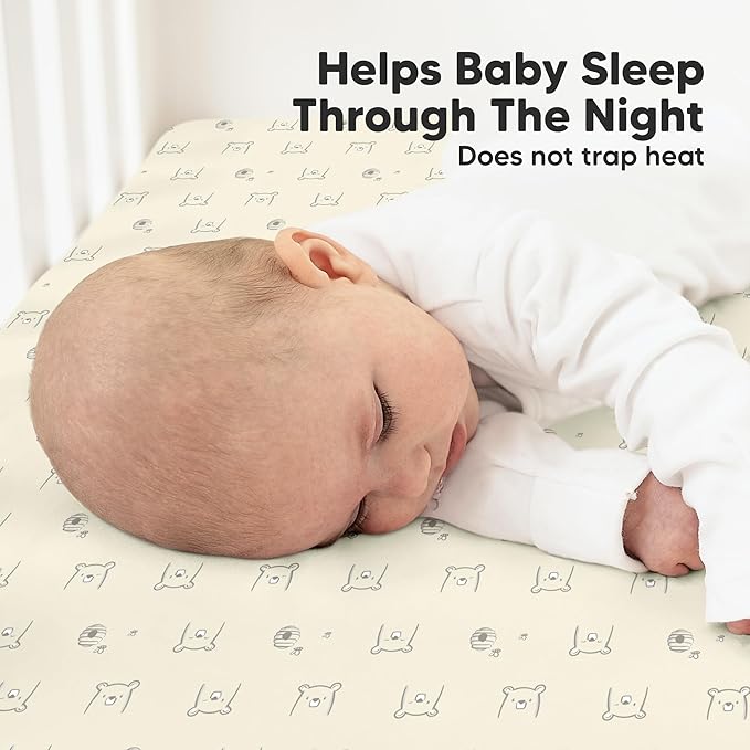 KeaBabies 2-Pack Organic Crib Sheets - Image 5