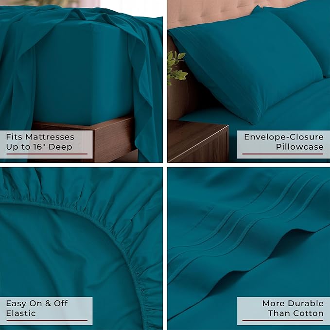 Mellanni King Sheets Set - Image 5