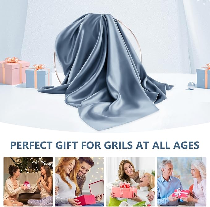 Silk Pillow Cases 2 Pack Queen Size Mulberry Silk Pillowcase Set of 2 - Image 7