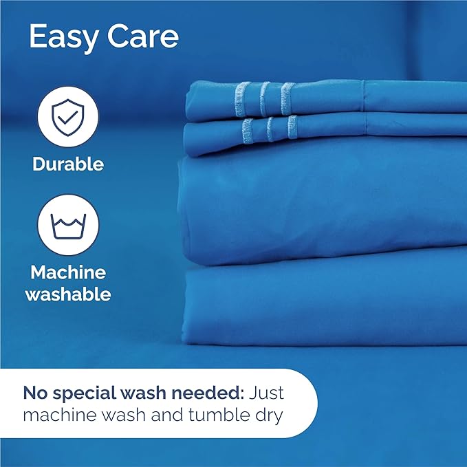 King Size 4 Piece Sheet Set - Image 7