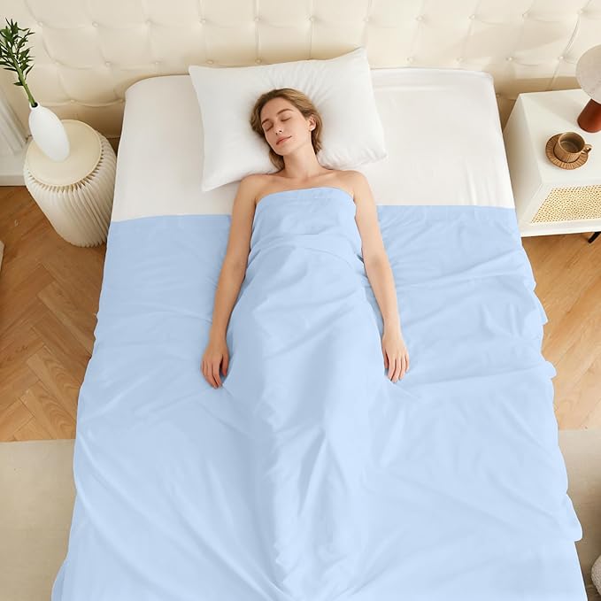 Bulk King Flat Sheets Only, 6 Pack Quick Sort Top Bed Sheet, Color-Coded Label - Image 7