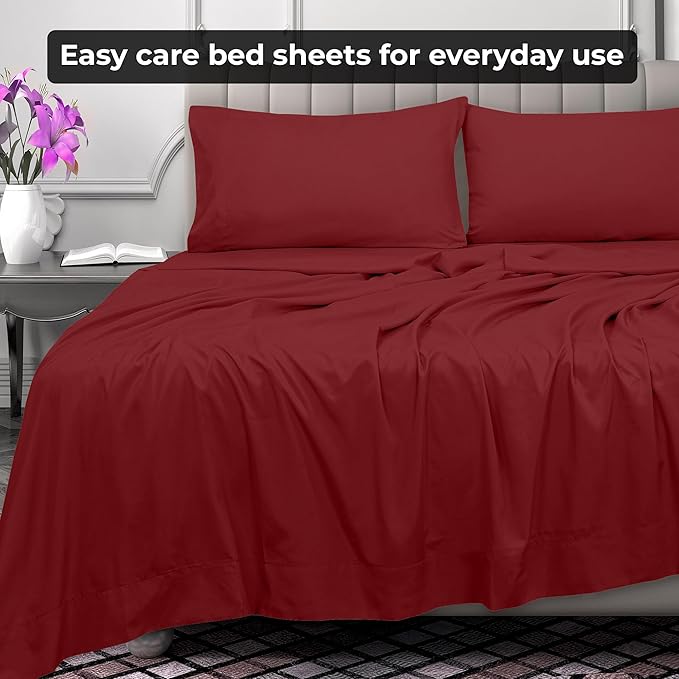 Royale Linens Twin Flat Sheet - Image 7