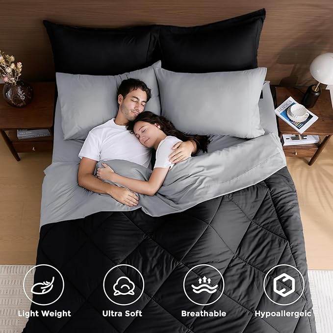 HEVUMYI Twin-XL Comforter Set - Image 2