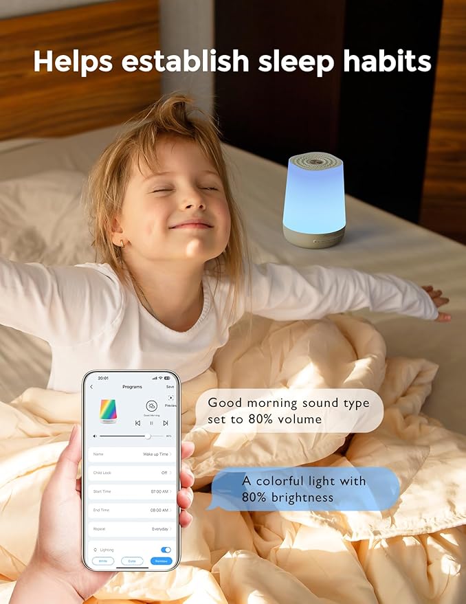 Baby Sound Machine, Momcozy White Noise Machine - Image 8