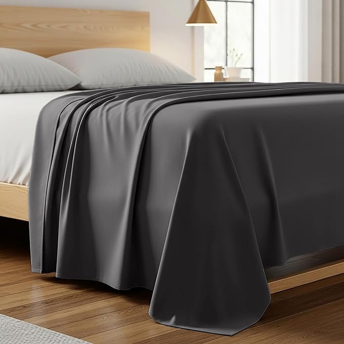 Mellanni Twin XL Size Flat Sheet by Mellanni