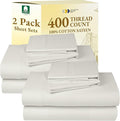 California Design Den 2-Pack Queen Sheet Set by CaliforniaDesignDen