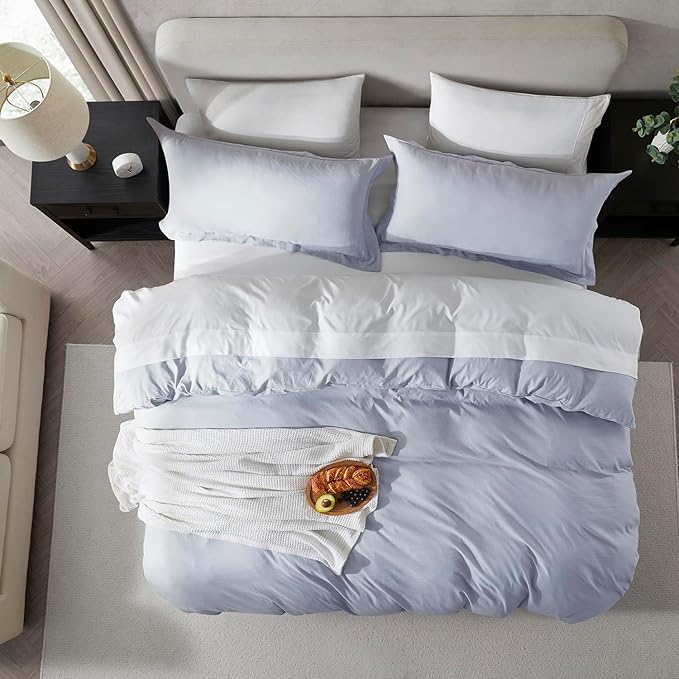 Nestl Ice Blue Duvet Cover Full Size - Image 5