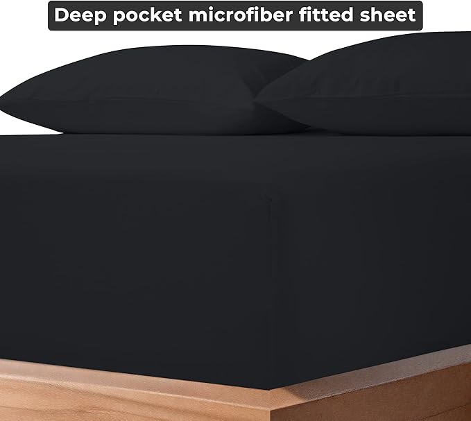 Royale Linens Fitted Sheet California King - Image 6