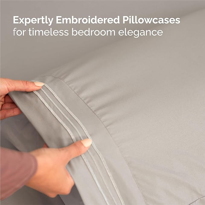 King Size 4 Piece Sheet Set - Image 6