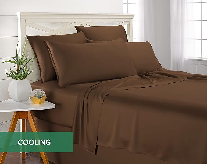 King Pillowcases by Pure Bamboo, Genuine 100% Organic Viscose Derived from - Image 5