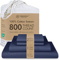 Threadmill Luxury 800 Thread Count Full Size 100% Cotton Sheets by ThreadmillHomeLinen