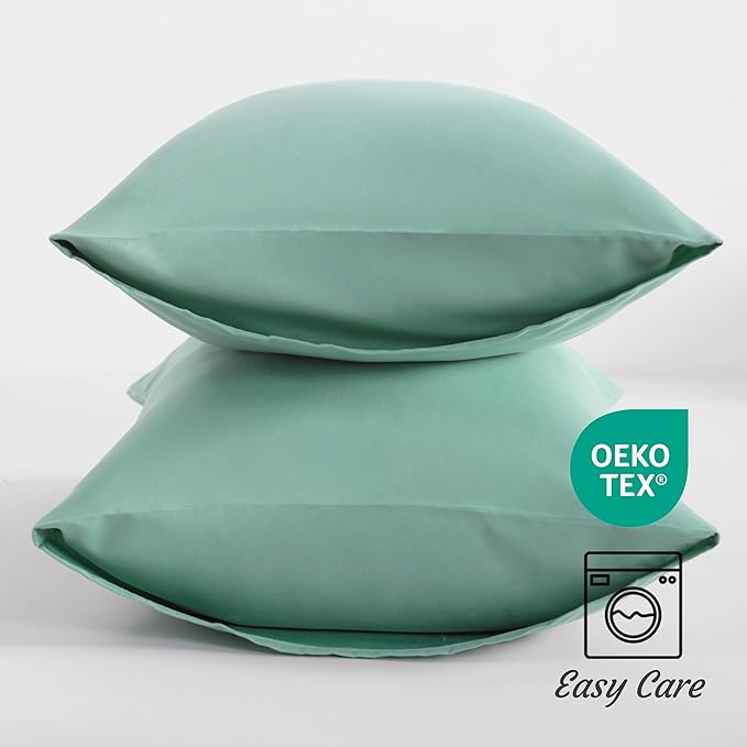 NTBAY King Pillow Cases Set of 2, 2 Pack Brushed Microfiber 20x36 Pillow Cases - Image 3