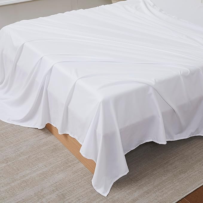 Twin Flat Sheet Only by SweetHomeCollection
