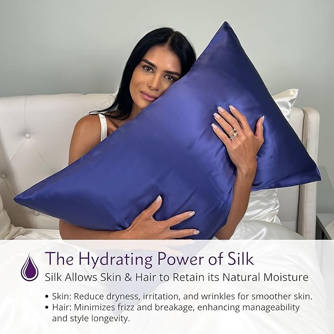 Mulberry Park 100% Silk Pillowcase - Image 4