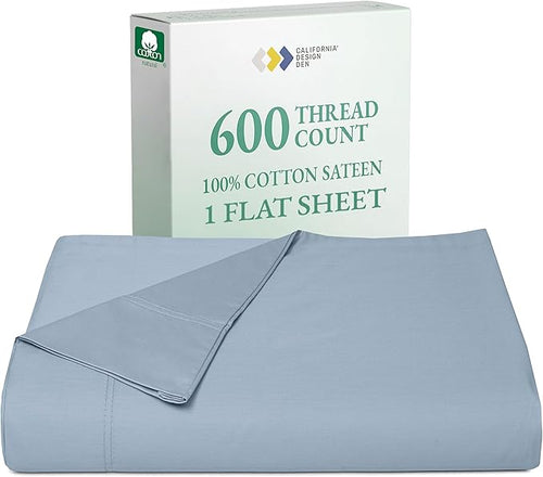 100% Cotton Flat Sheet by CaliforniaDesignDen