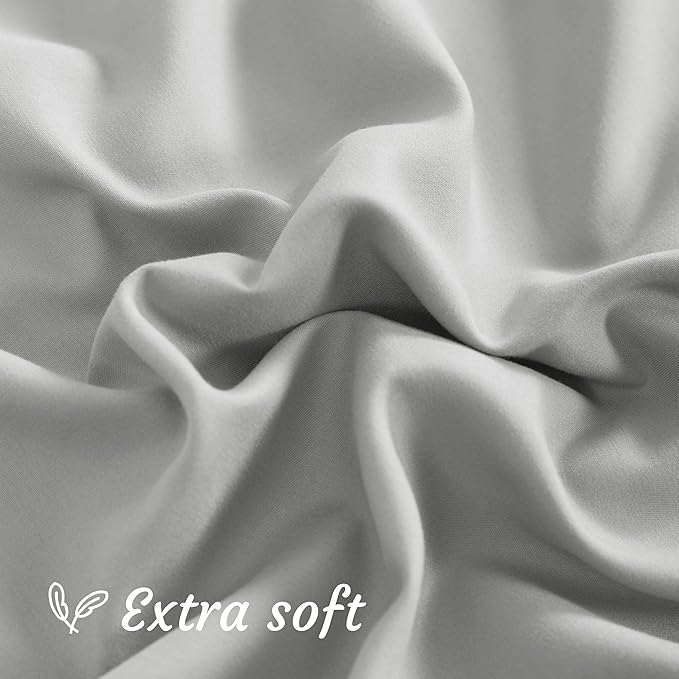 NTBAY Standard Pillow Cases Set of 2, 2 Pack Brushed Microfiber 20x26 Pillow - Image 6