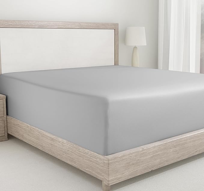 California Design Den Twin XL Bed Fitted Sheet, Soft 400 Thread Count 100% by CaliforniaDesignDen