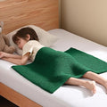 Guohaoi Knitted Weighted Lap Pad No Beads Cooling Weighted Blanket Kids by GuohuoiHomeKitchen