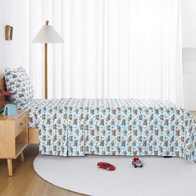 lasoftan Kids Sheet Set Full Size, Full Sheet Set - Image 6