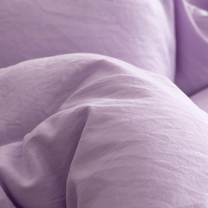 ROSGONIA Lavender Comforter Set Queen - Image 8