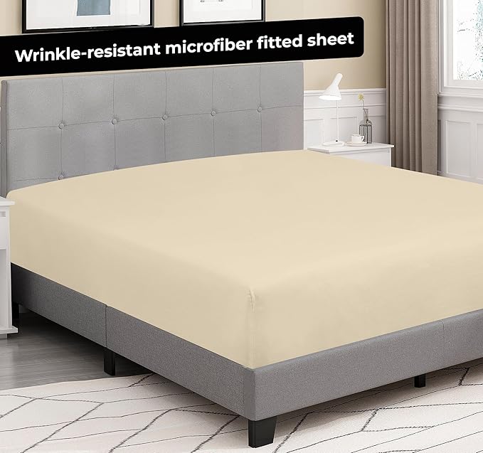 Royale Linens Fitted Sheet King - Image 8