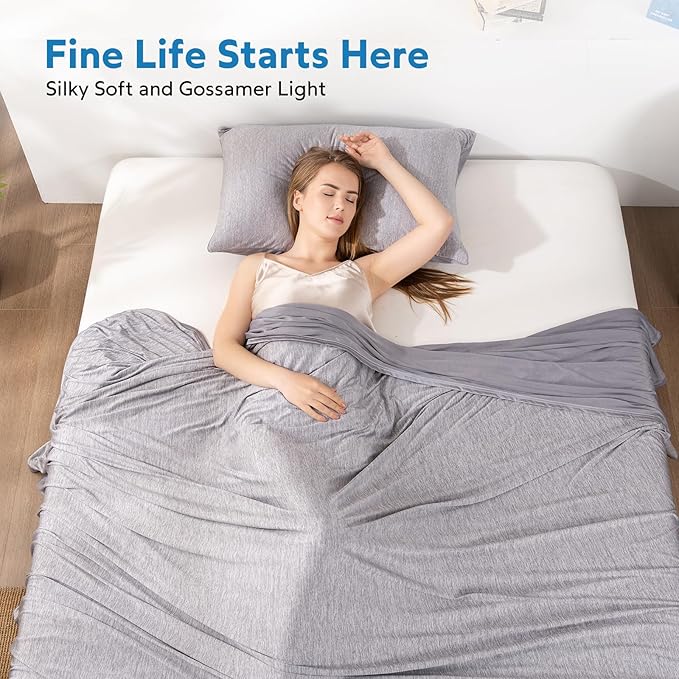 HOMFINE Cooling Blanket for Hot Sleepers - Image 4