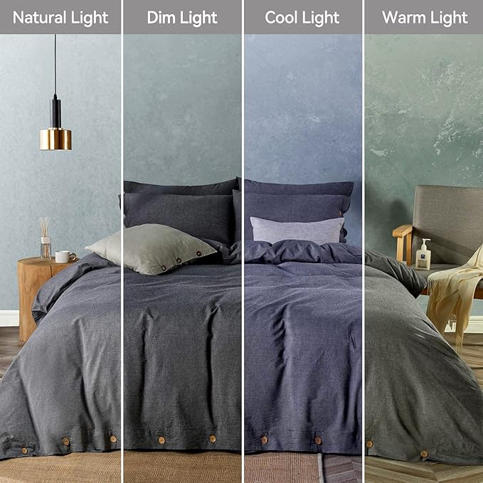 JELLYMONI Cotton Duvet Cover King Size - Image 9