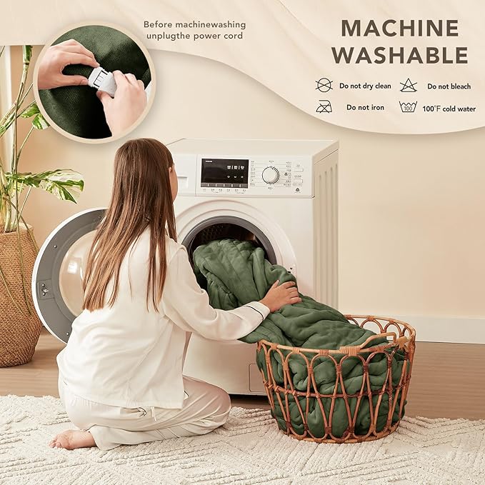 Homemate Heated Blanket Electric Throw - Image 7