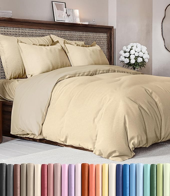 Duvet Cover Queen Size Set by CGKUnlimited