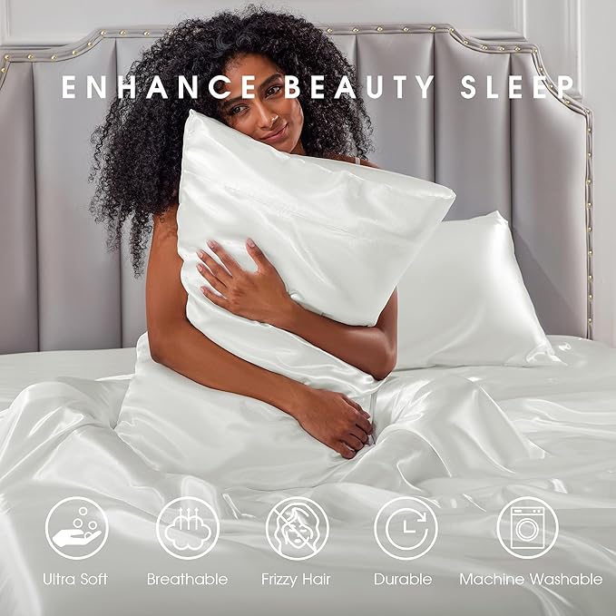 FreshCulture Satin Sheets California King - Image 7
