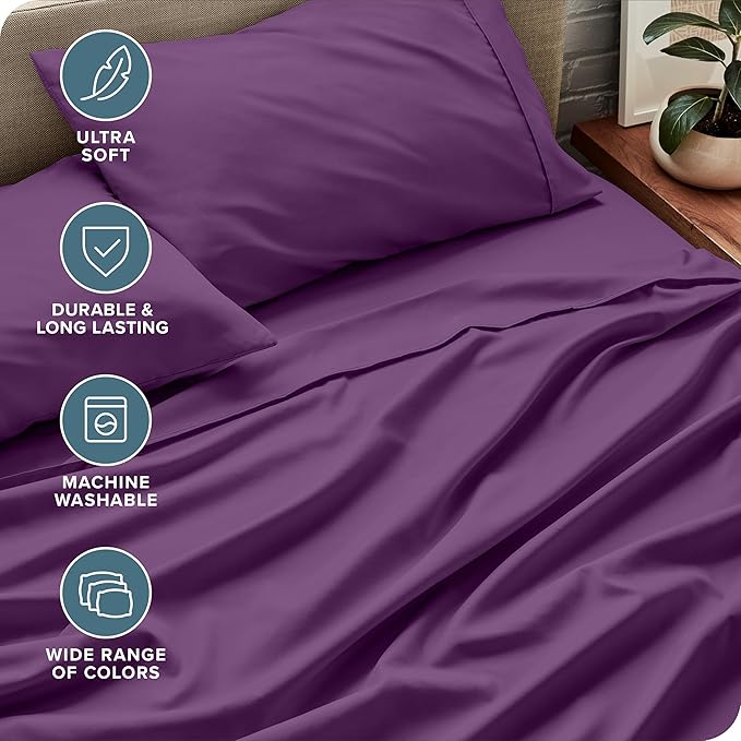 Bare Home California King Sheet Set - Image 4